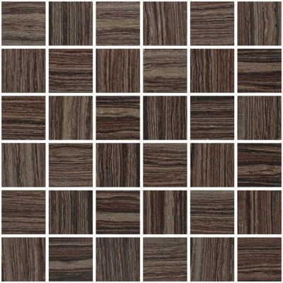 2X2 VALSINNI BROWN MOSAIC PORCELAIN TILES