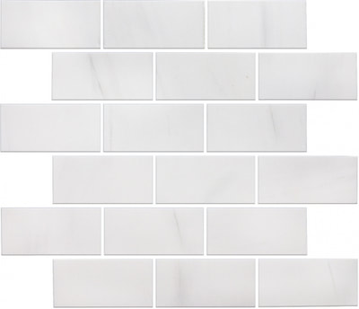 dolomite 2x4 marble mosaic