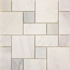 carrara roman pattern marble mosaic