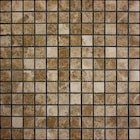 marble mosaic emperador 2x2