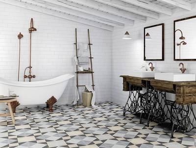 ENCAUSTIC PORCELAIN TILE