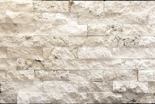 IVORY TRAVERTINE SPLIT-FACED