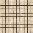 travertine mosaics 1x1 ivory