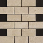 ivory 2x4 travertine mosaic