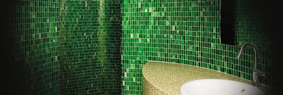 trend mix line glass mosaics