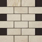 navona 2x4 travertine mosaic