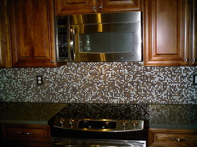 trend mix line glass mosaics