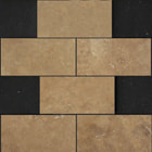 travertine mosaics noce 3x6