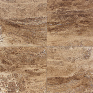 noce vein cut travertine tiles