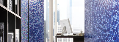 trend mix line glass mosaics