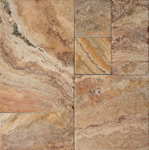 scabos travertine tiles