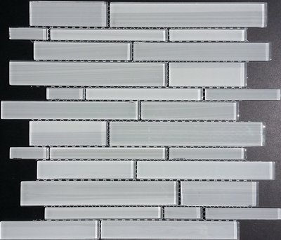 SIENNA WHITE GLASS MOSAIC