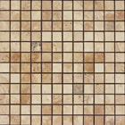 travertine mosaics 1x1 sunset